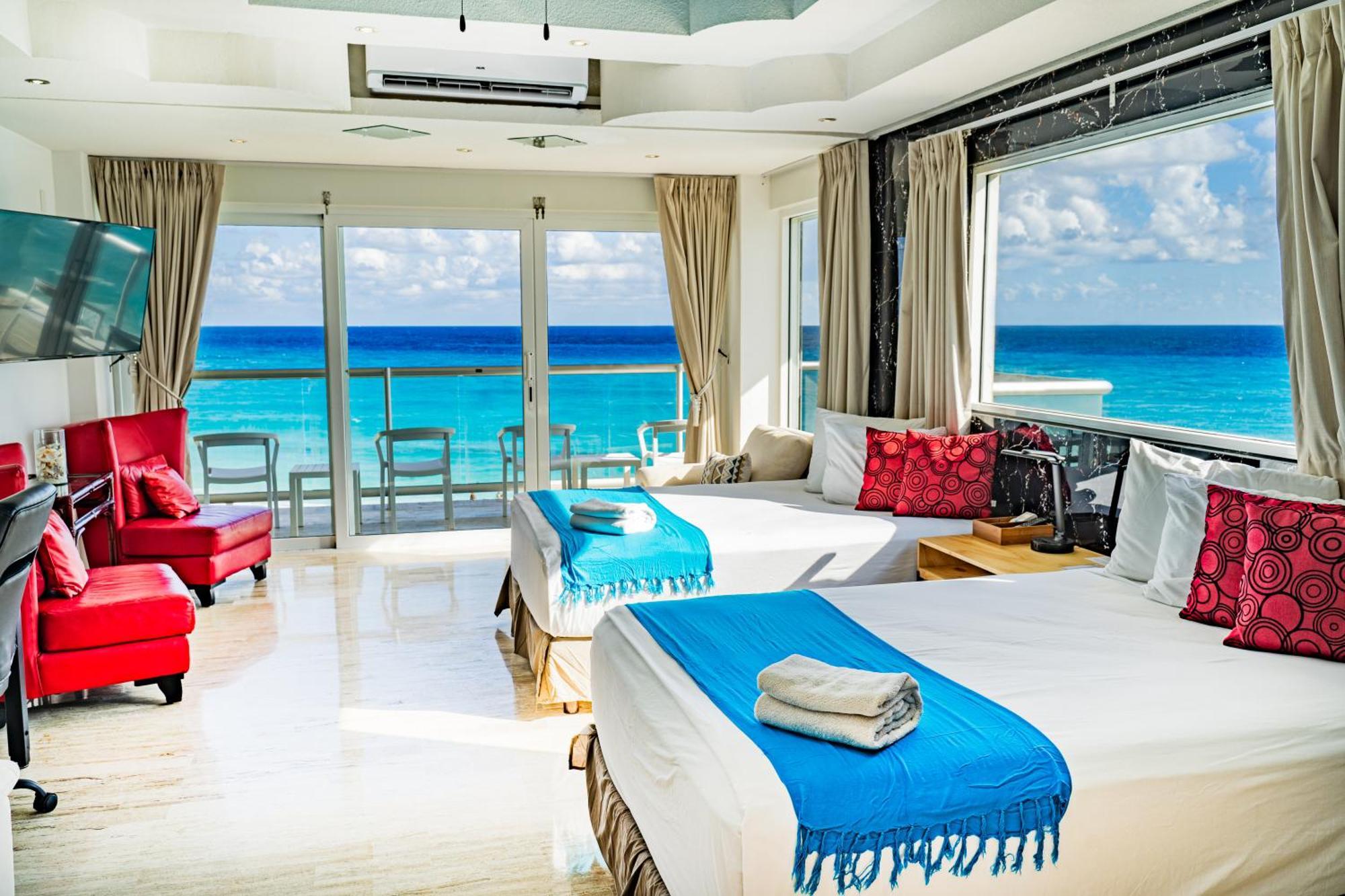 Paradise Beachfront & Nightlife Heart Cancún Exterior foto