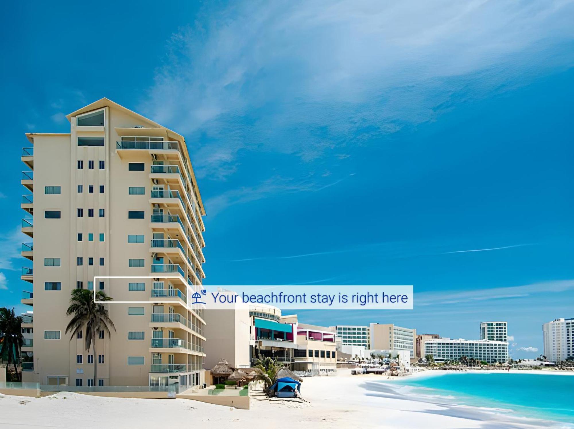 Paradise Beachfront & Nightlife Heart Cancún Exterior foto